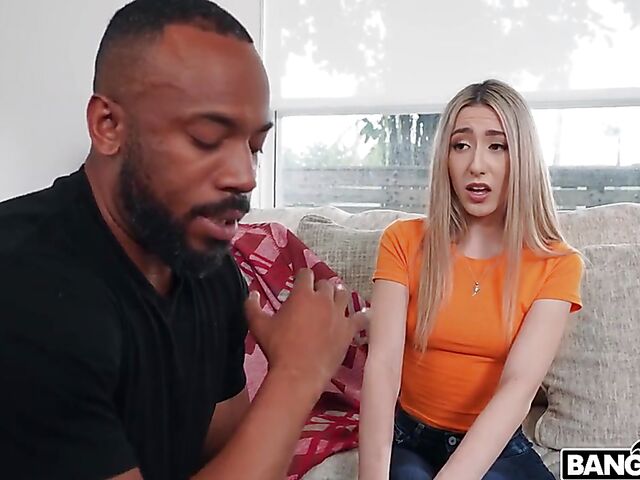 Petite BBC lover Sweet Sophia having big fun