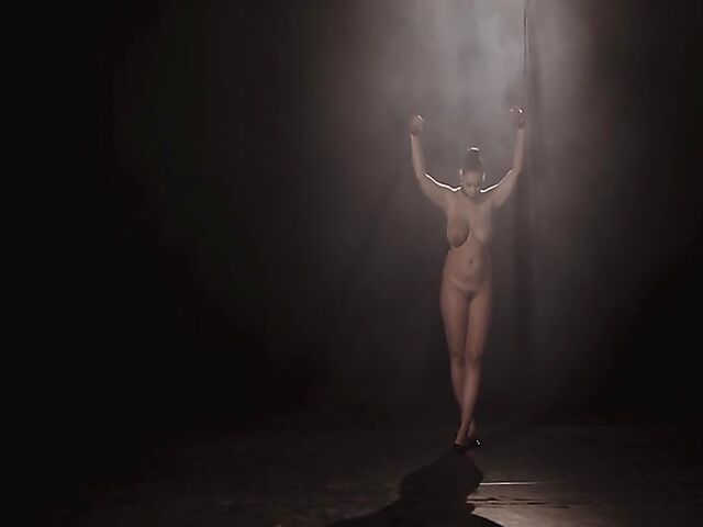 Lesbian BDSM session in the dark with Sofia Lee and Venera Maxima