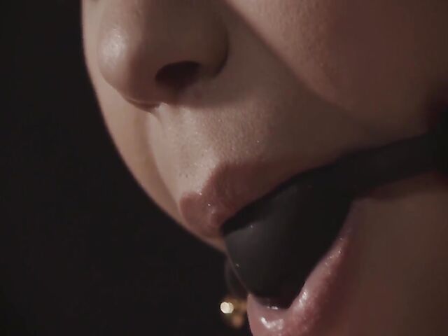 Lesbian BDSM session in the dark with Sofia Lee and Venera Maxima