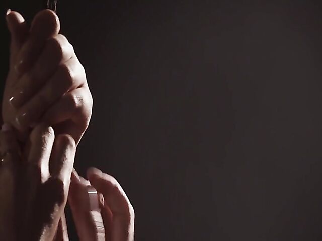 Lesbian BDSM session in the dark with Sofia Lee and Venera Maxima