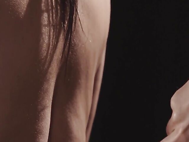 Lesbian BDSM session in the dark with Sofia Lee and Venera Maxima