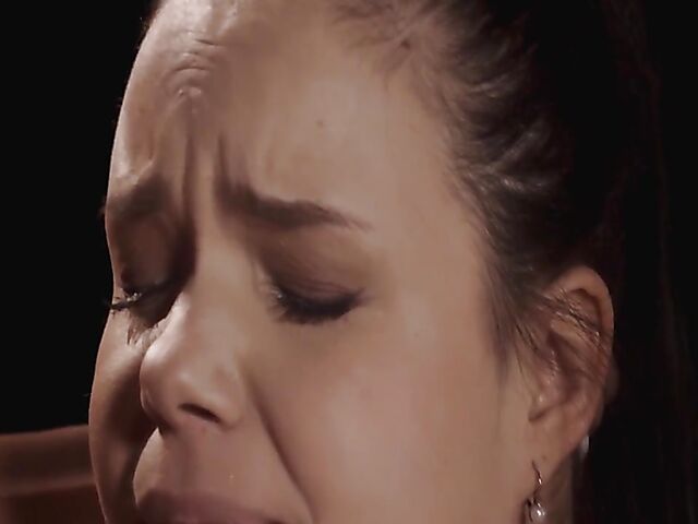 Lesbian BDSM session in the dark with Sofia Lee and Venera Maxima