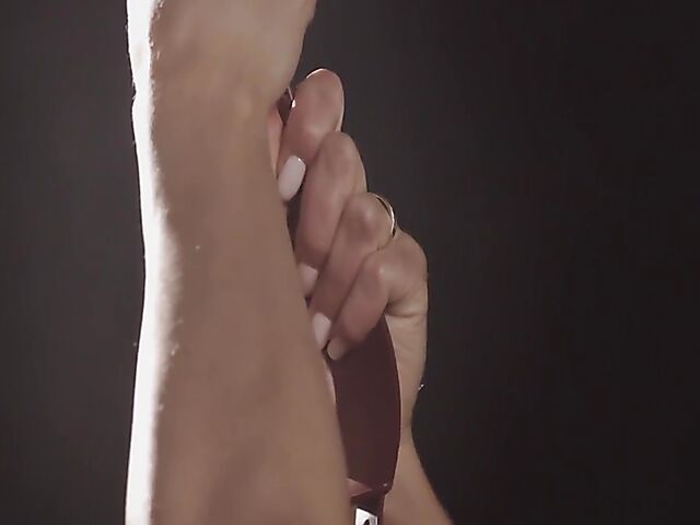 Lesbian BDSM session in the dark with Sofia Lee and Venera Maxima