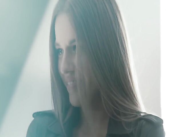 Erotic solo masturbation and dildo orgasm with Eveline Dellai