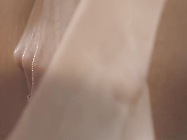 Erotic solo masturbation and dildo orgasm with Eveline Dellai