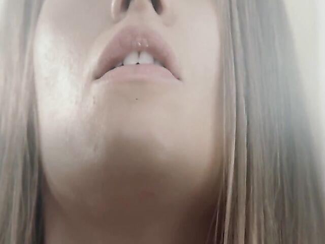 Erotic solo masturbation and dildo orgasm with Eveline Dellai