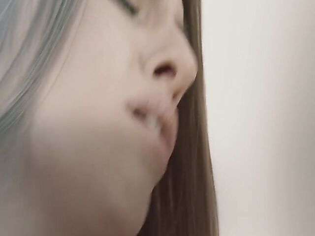 Erotic solo masturbation and dildo orgasm with Eveline Dellai