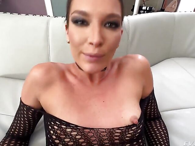 POV pantyhose sex with slutty Katrina Colt