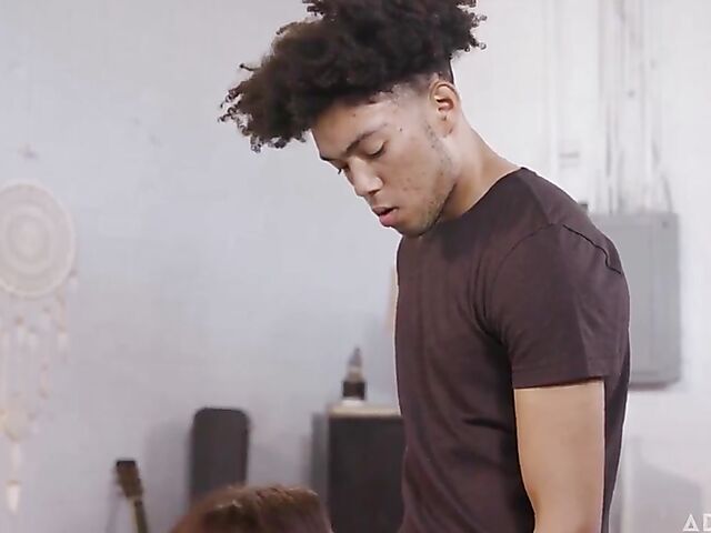 Huge tits mom Natasha Nice fucks her exotic stepson Andrew Light