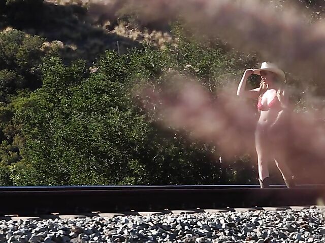 Blake Blossom & Skye Blue - Lesbian babes of the Wild Wild West