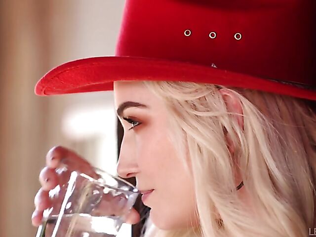 Blake Blossom & Skye Blue - Lesbian babes of the Wild Wild West