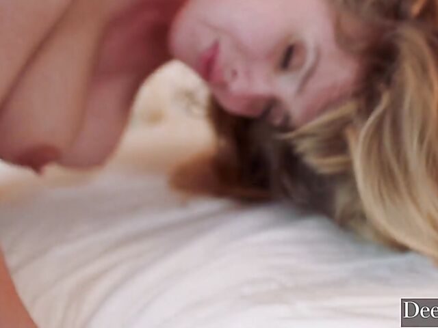 Lena Paul's big natural tits are so good on Sunday