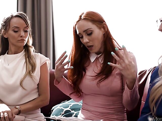 All milf lesbian foursome with Kit Mercer, Audrey Madison, Jupiter Jetson and Pristine Edge