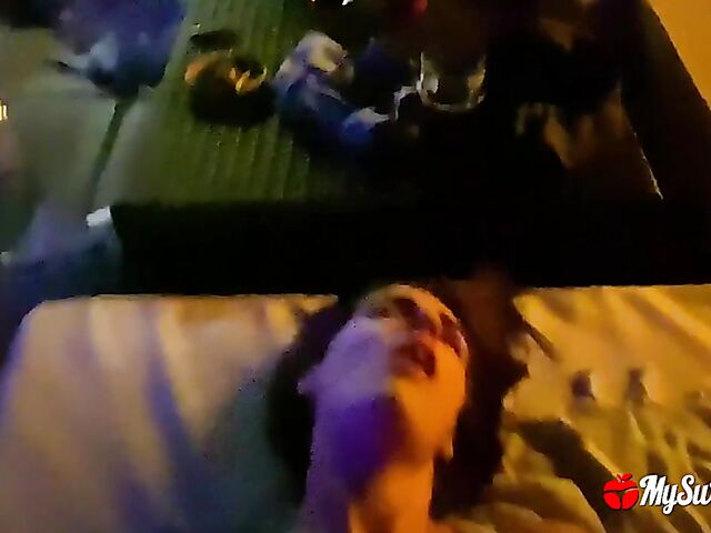 Midnight POV fucking in Argentina with Miss Yennii and My Sweet Apple