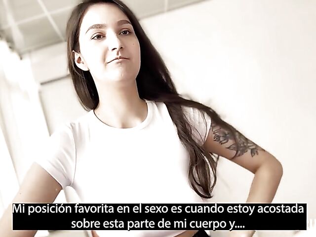 Charming Alice's young saggy tits for Torbe