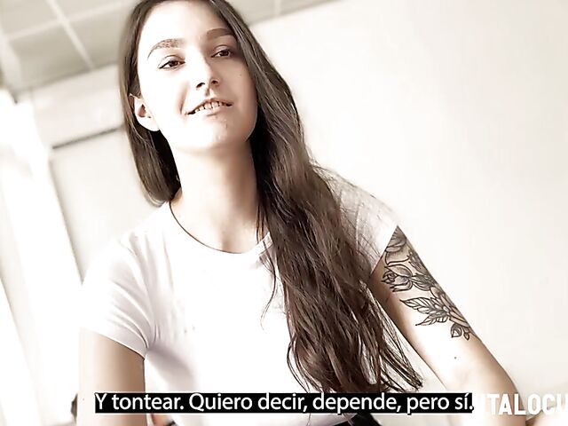 Charming Alice's young saggy tits for Torbe