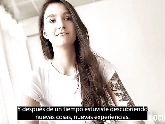 Charming Alice's young saggy tits for Torbe