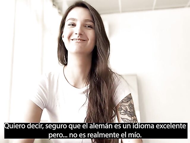 Charming Alice's young saggy tits for Torbe