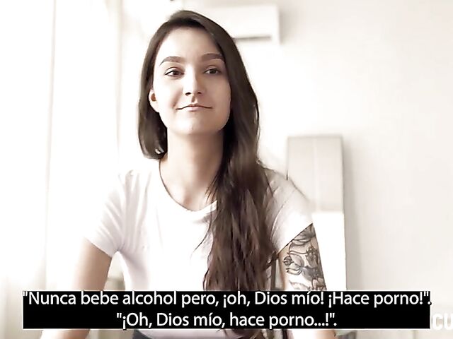 Charming Alice's young saggy tits for Torbe