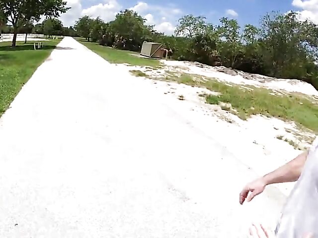 Exotic girl Ameena Green gets talked into sex