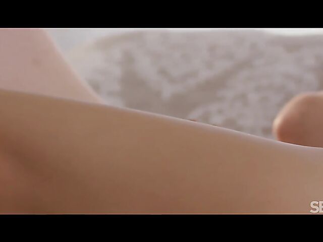 Blonde hair and sensual sex with petite Christy White