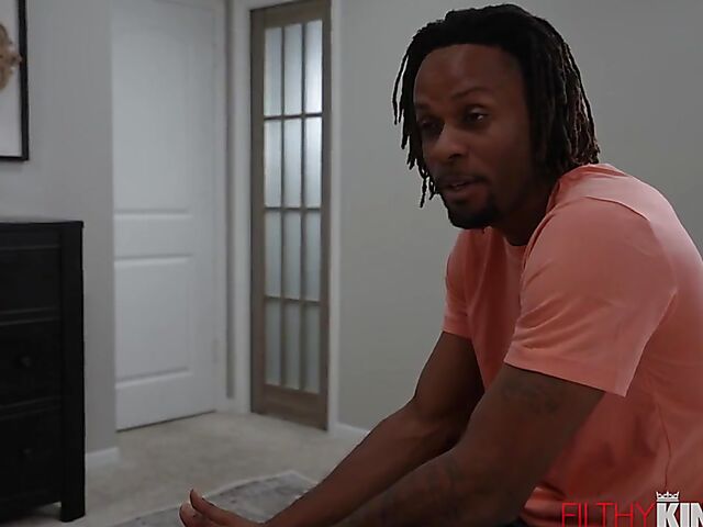 Interracial petite blonde vs black cock orgasmic fuck session with Minxx Marley