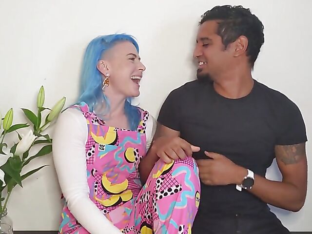 Real life lovers Fanny and Zane prefer oral sex