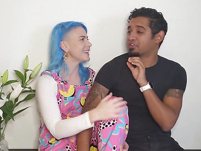 Real life lovers Fanny and Zane prefer oral sex