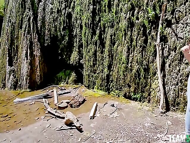 Picnic in the mountains and POV outdoor threesome with Jasmine Wilde and Kenzie Love