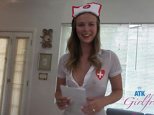 POV nurse Stella Sedona is at your service