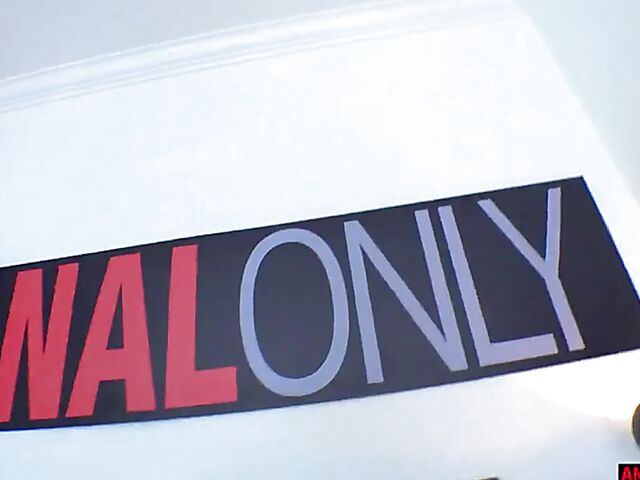 Ass worship and ass fuck with well-endowed blonde Kay Carter