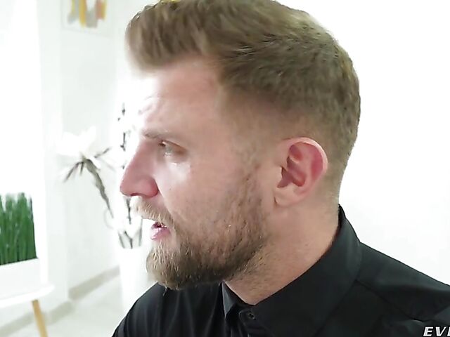 MILF anal fisting at work featuring Brittany Bardot