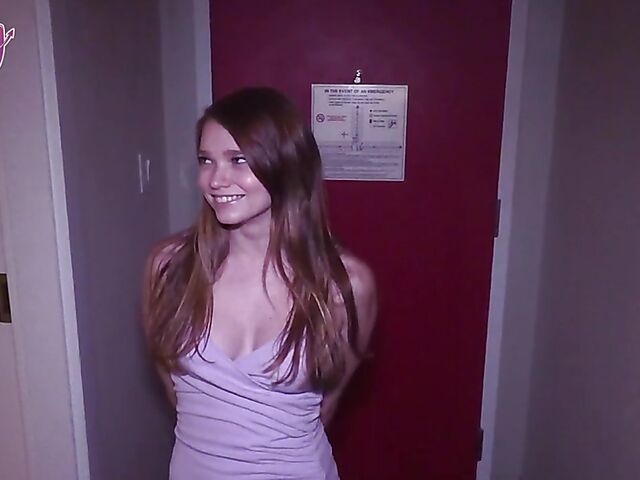 Cute teen creampie with adorable Mazy Myers