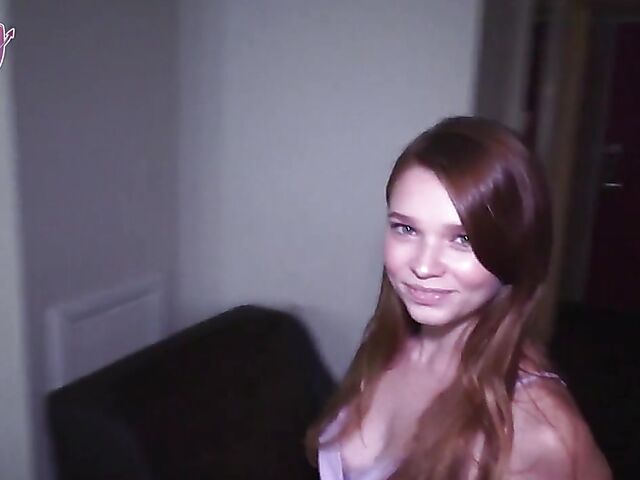 Cute teen creampie with adorable Mazy Myers