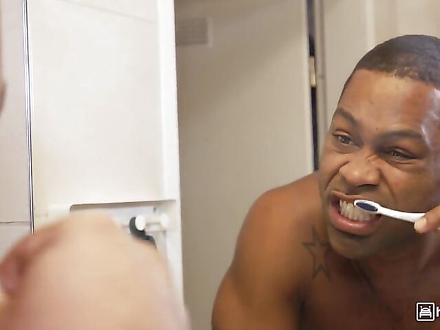 Anal interracial big tits cam show with tattooed roommate Mia Blow