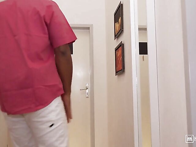 Anal interracial big tits cam show with tattooed roommate Mia Blow