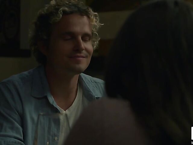 Lovely dinner and MMF threesome with curious Maya Woulfe