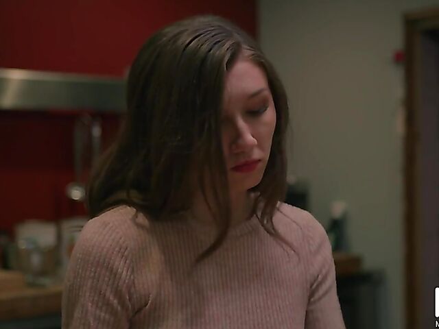 Lovely dinner and MMF threesome with curious Maya Woulfe