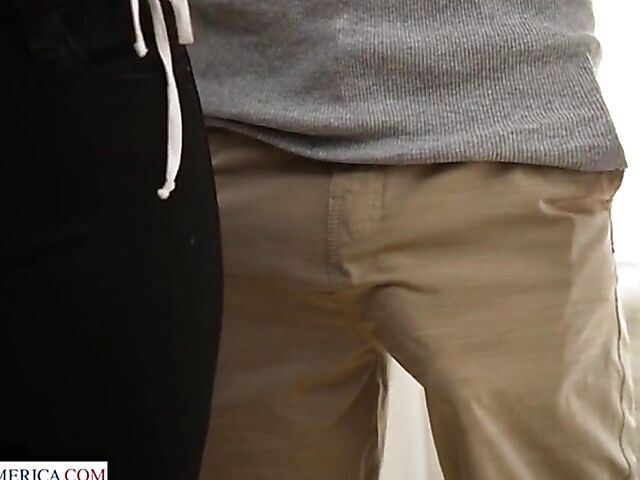 Fake tits MILF Piper Press sucks and fucks her sexy neighbor