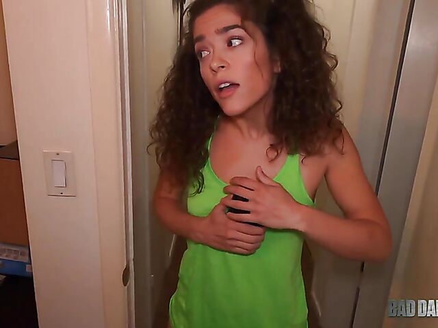 Victoria Voxxx - Curly teen POV suck and fuck sessions with dirty stepdaddy