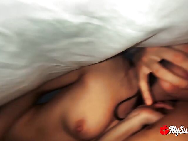 My Sweet Apple: POV girlfriend under the sheets