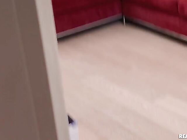 Hot POV with horny European girl Little Reislin