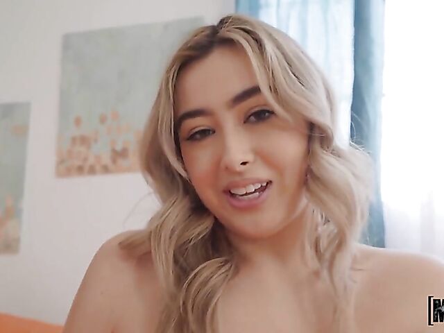 Exotic Chloe Bang with big natural tits in POV