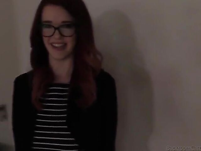 New big tit redhead anal casting featuring Ariel