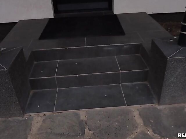 Safira Yakkuza - Girl with big fake tits POV anal