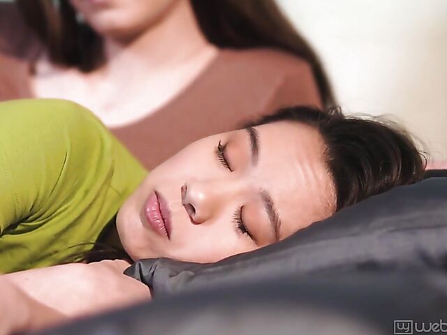 Hazel Moore loves licking Kimmy Kimm's asian lesbian pussy