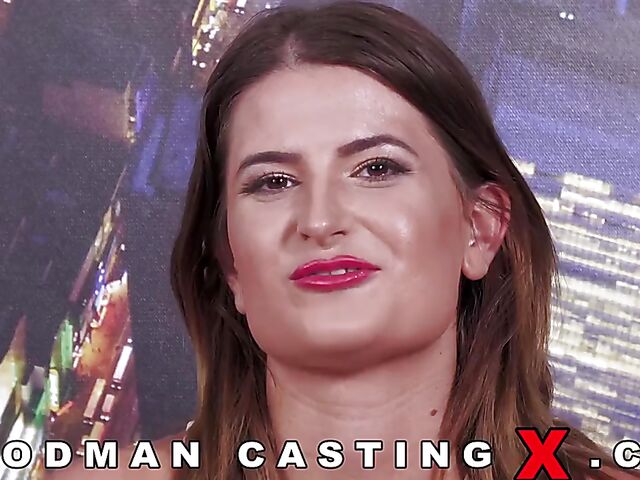 Woodman blowjob casting with Gia Tvoricceli