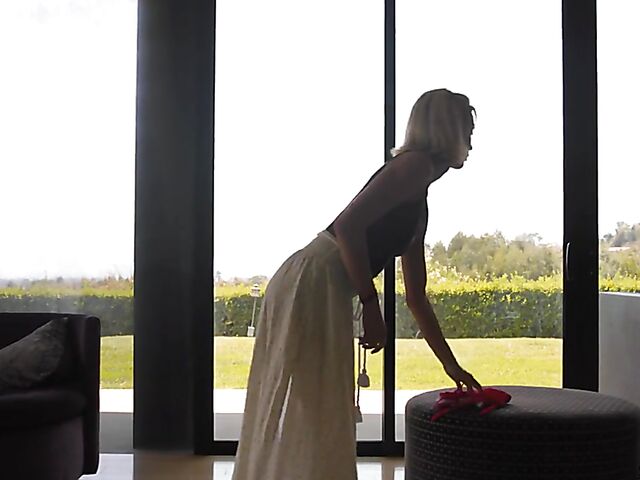 Aiden Ashley & Whitney Wright - Outdoor lesbian fun poolside