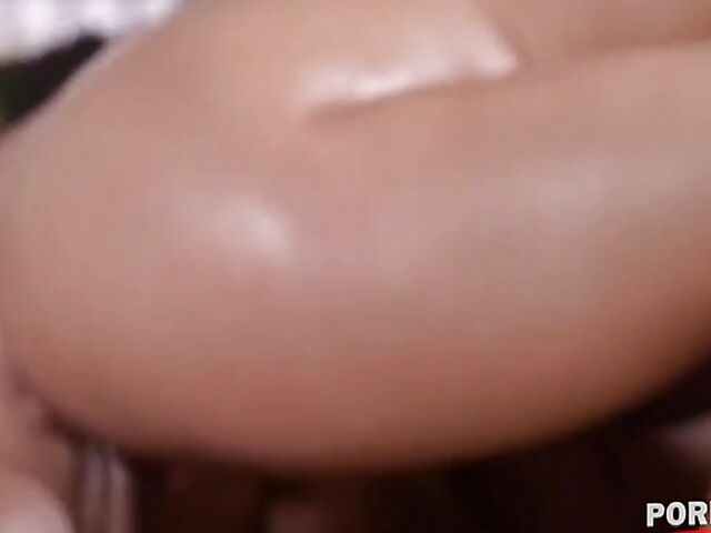 Big tits massage and interracial double penetration with Chloe Lamour