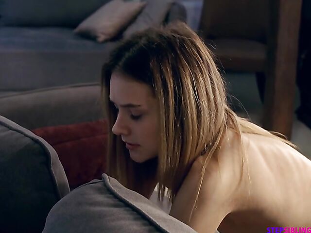 Stuck skinny teen Matty gets penetrated doggy style